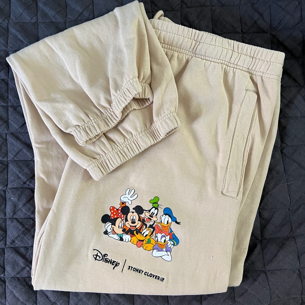 NWT Stoney Clover Lane x Mickey and Friends Sweatpants XXL